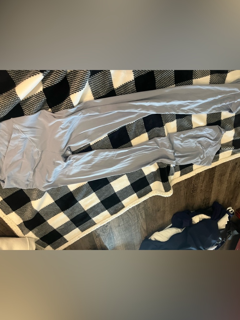 aerie Light Gray Boot Cut Pants